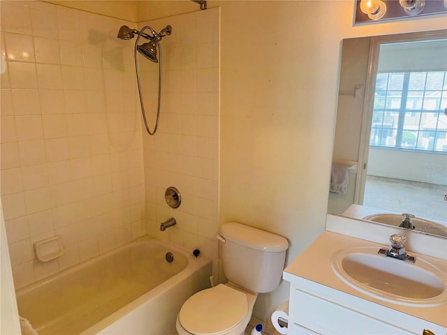 1212 Kennewick Ct, Wesley Chapel, FL 33543 - bathroom featuring bathing tub / shower combination and vanity