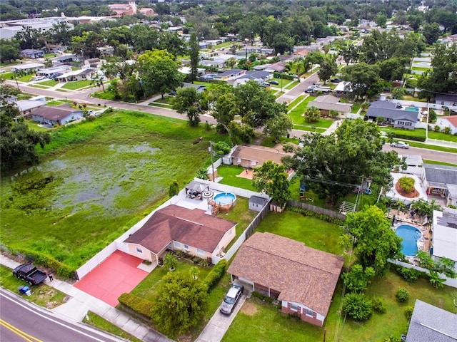 217 Bryan Rd, Brandon, FL 33511 - aerial perspective of suburban area with a pool
