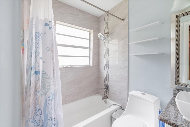 217 Bryan Rd, Brandon, FL 33511 - full bath featuring shower / bath combination with curtain and vanity