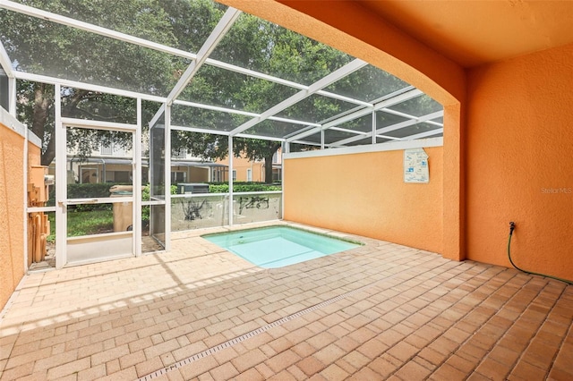 1713 Retreat Cir, Clermont, FL 34714 - view of pool featuring a patio and a lanai