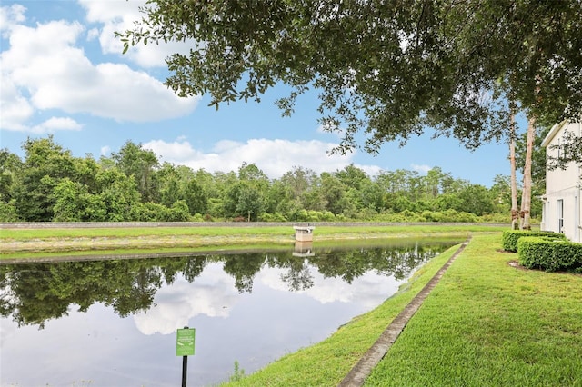 1713 Retreat Cir, Clermont, FL 34714 - water view with a forest