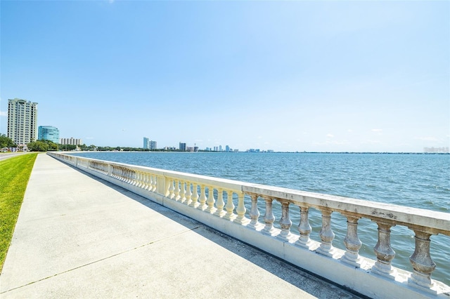 3325 Bayshore Blvd Unit A27, Tampa, FL 33629 - water view featuring nearby urban area