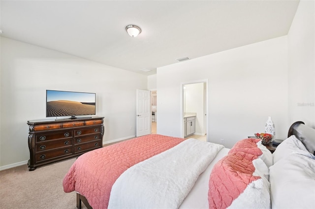 11713 Tetrafin Dr, Riverview, FL 33579 - bedroom featuring light colored carpet and connected bathroom