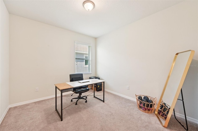 11713 Tetrafin Dr, Riverview, FL 33579 - office area with carpet and baseboards