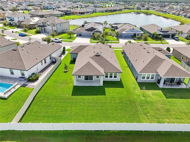 11713 Tetrafin Dr, Riverview, FL 33579 - aerial view of residential area with a nearby body of water