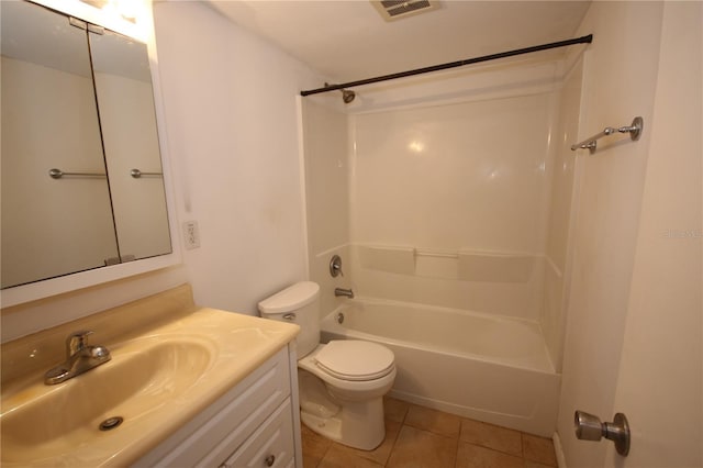 1235 S Highland Ave Unit 5-209, Clearwater, FL 33756 - bathroom featuring tile patterned flooring, vanity, and tub / shower combination