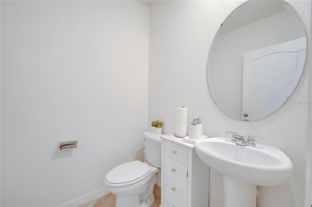 2023 Maple Ridge Dr, Zellwood, FL 32798 - half bathroom with toilet and a sink