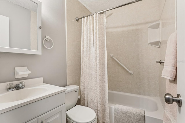 923 April Hills Blvd, Lady Lake, FL 32159 - bathroom featuring vanity and shower / bathtub combination with curtain