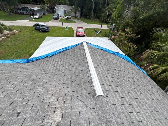 16107 Sea Pines Dr, Hudson, FL 34667 - exterior view of roof with shingles