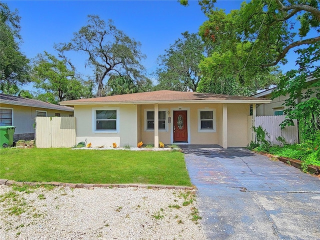8609 N 11th St, Tampa, FL 33604 - single story home with stucco siding and concrete driveway