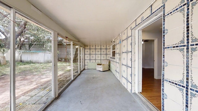 8609 N 11th St, Tampa, FL 33604 - view of unfurnished sunroom