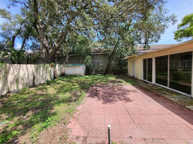 8609 N 11th St, Tampa, FL 33604 - view of yard with a patio
