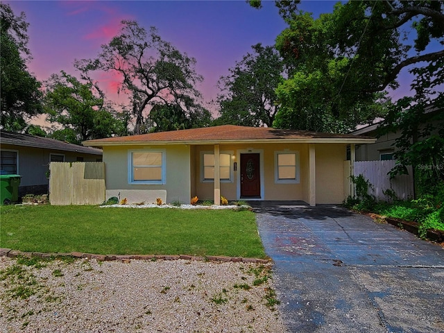 8609 N 11th St, Tampa, FL 33604 - ranch-style home featuring driveway and stucco siding