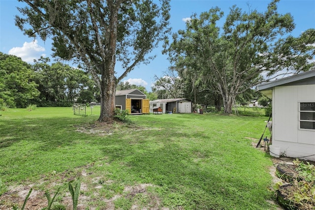 127 Locke Rd, Davenport, FL 33837 - view of yard featuring an outdoor structure