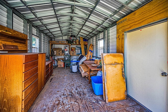 6053 11th Ave, New Port Richey, FL 34653 - view of garage