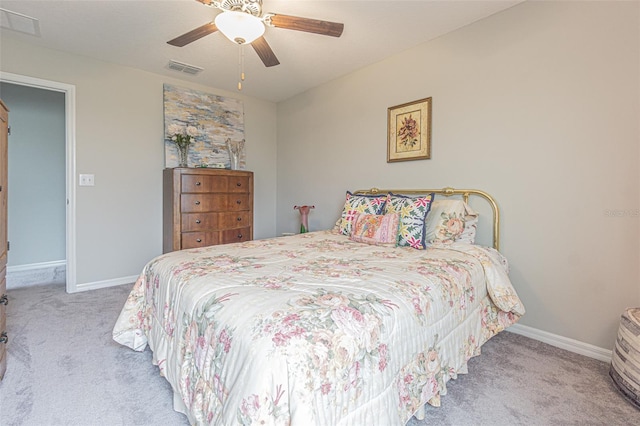 4954 Wild Senna Blvd, Tampa, FL 33619 - carpeted bedroom with baseboards and ceiling fan