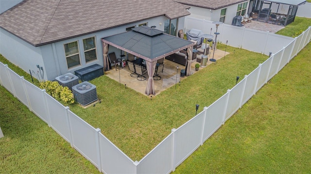 4954 Wild Senna Blvd, Tampa, FL 33619 - aerial view of property and surrounding area