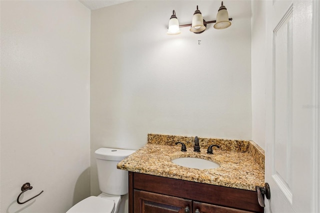 808 Franklin Cir, Palm Harbor, FL 34683 - half bathroom with toilet and vanity