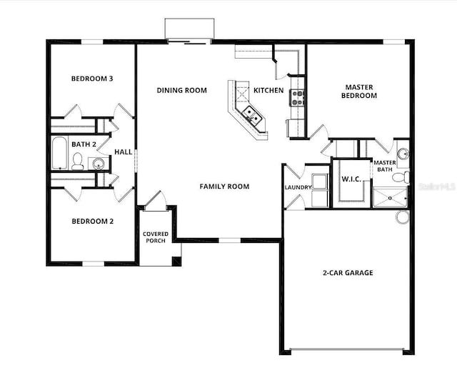 357 Bream Cir, Poinciana, FL 34759 - view of floor plan / room layout