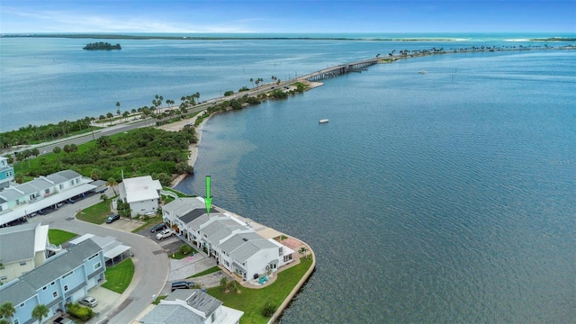 2630 St Josephs Dr W, Dunedin, FL 34698 - aerial view of a large body of water and a notable bridge