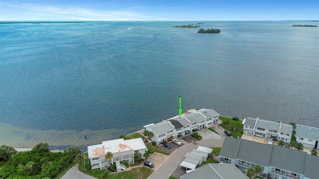 2630 St Josephs Dr W, Dunedin, FL 34698 - aerial perspective of suburban area featuring a nearby body of water