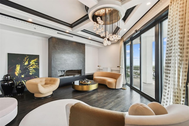 450 Knights Run Ave Unit 2004, Tampa, FL 33602 - lobby featuring recessed lighting and crown molding