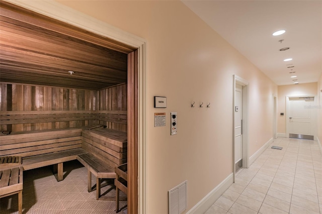 450 Knights Run Ave Unit 2004, Tampa, FL 33602 - sauna / steam room featuring tile patterned floors and recessed lighting