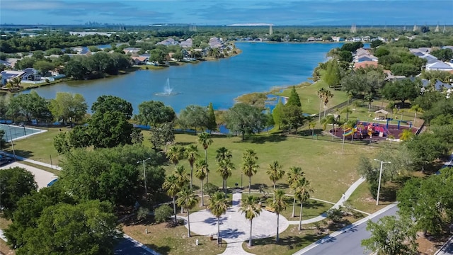 13040 Waterbourne Dr, Gibsonton, FL 33534 - bird's eye view of a nearby body of water