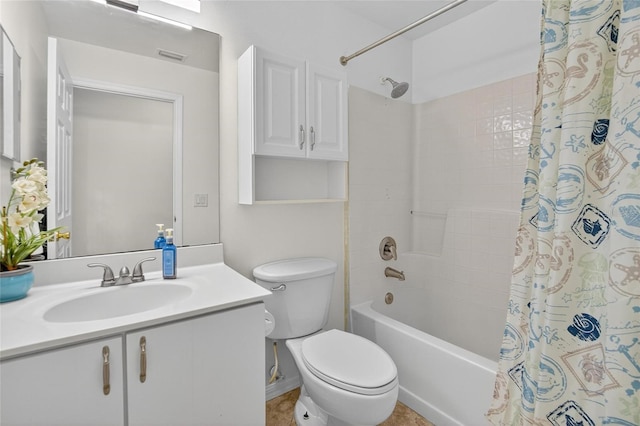 13040 Waterbourne Dr, Gibsonton, FL 33534 - bathroom with shower / bath combination with curtain and vanity