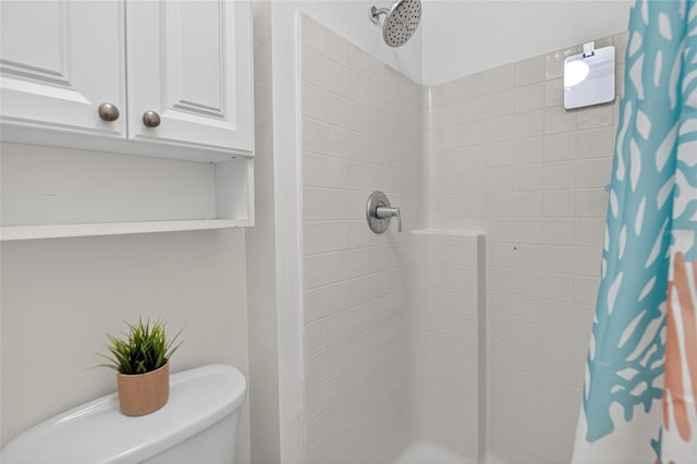 13040 Waterbourne Dr, Gibsonton, FL 33534 - bathroom featuring tiled shower and toilet