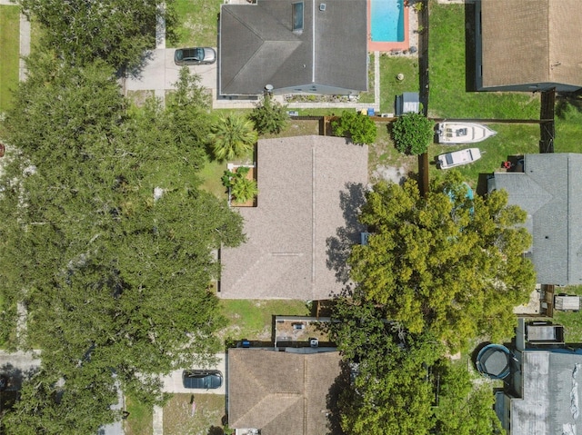 4236 Woodtrail Blvd, New Port Richey, FL 34653 - aerial overview of property's location featuring a pool