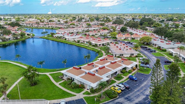 4360 Tahitian Gardens Cir Unit H, Holiday, FL 34691 - aerial perspective of suburban area with a nearby body of water