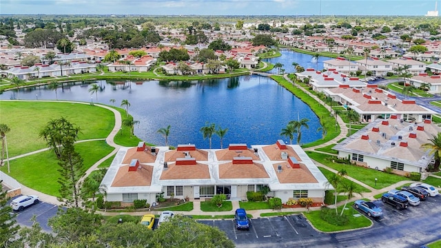 4360 Tahitian Gardens Cir Unit H, Holiday, FL 34691 - aerial view of residential area featuring a large body of water