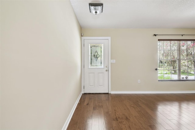 4514 John Moore Rd, Brandon, FL 33511 - entryway with wood finished floors and baseboards