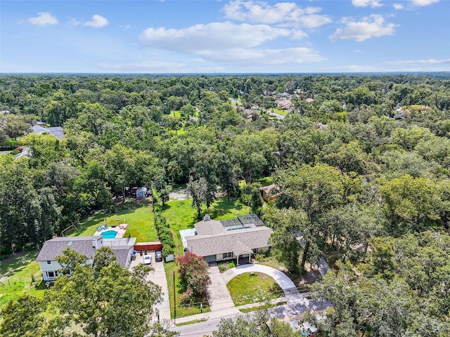 4514 John Moore Rd, Brandon, FL 33511 - bird's eye view of a heavily wooded area