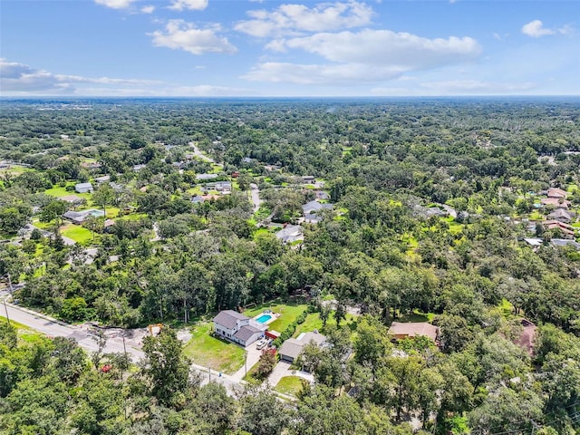 4514 John Moore Rd, Brandon, FL 33511 - aerial view of a heavily wooded area