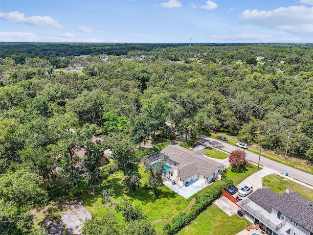 4514 John Moore Rd, Brandon, FL 33511 - aerial view of a heavily wooded area