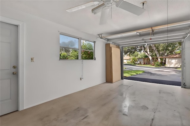 7051 Bright Creek Dr Unit 6, Sarasota, FL 34231 - garage with a ceiling fan