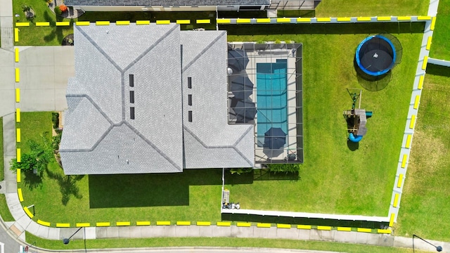 15206 Trinity Fall Way, Bradenton, FL 34212 - view from above of property with property boundaries highlighted