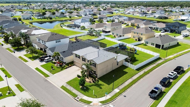 15206 Trinity Fall Way, Bradenton, FL 34212 - aerial view of residential area with a large body of water