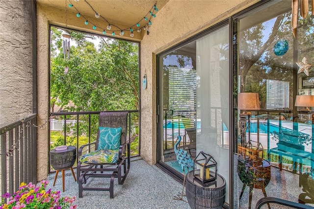 700 Starkey Rd Unit 1124, Largo, FL 33771 - balcony with view of pool