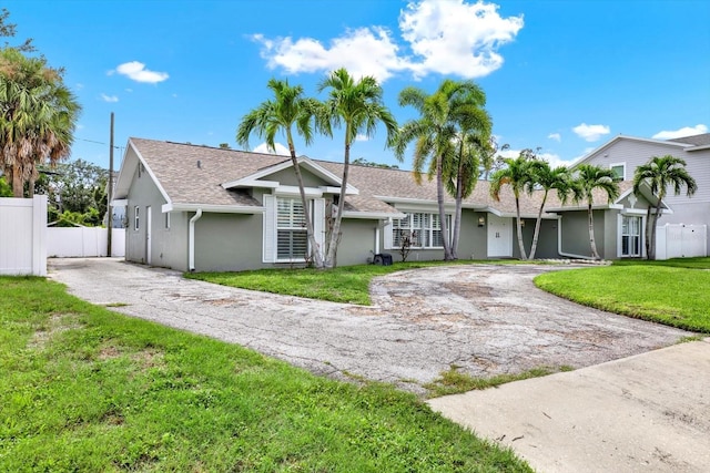 6000 115th Ln, Seminole, FL 33772 - view of front of home with asphalt driveway, stucco siding, and a shingled roof