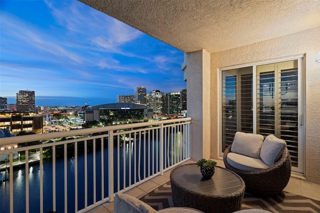 371 Channelside Walk Way Unit 1104, Tampa, FL 33602 - balcony featuring a view of city and a water view
