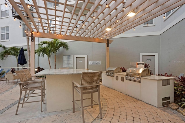 371 Channelside Walk Way Unit 1104, Tampa, FL 33602 - view of patio featuring an outdoor kitchen