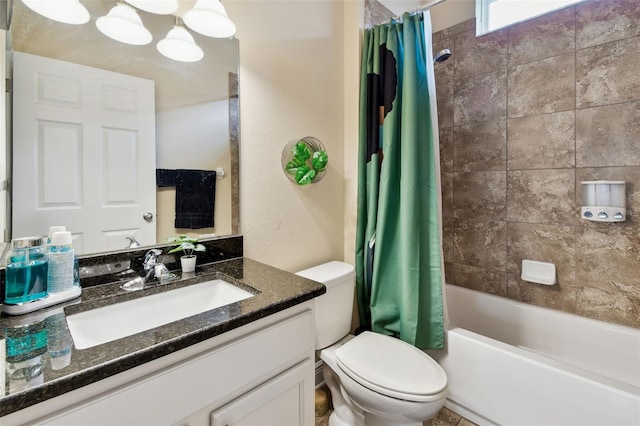 6934 Old Benton Dr, Apollo Beach, FL 33572 - full bathroom featuring vanity and shower / bath combo