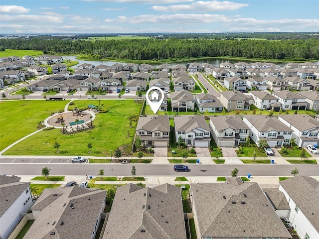 33157 Rosewood Bark Way, Wesley Chapel, FL 33545 - aerial view of residential area