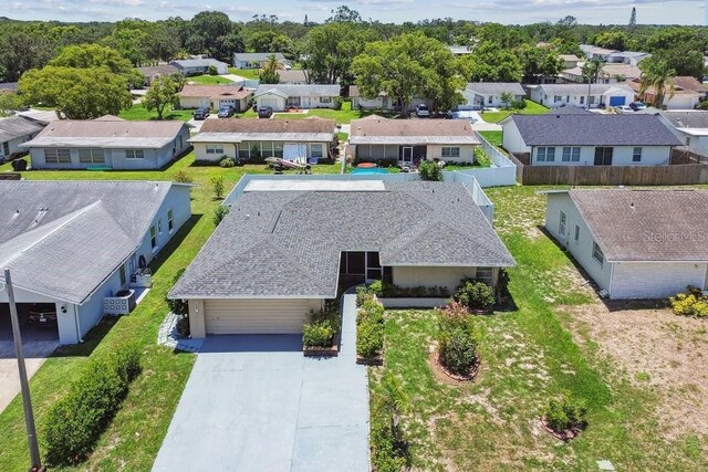 8030 San Bernardino Dr, Port Richey, FL 34668 - aerial perspective of suburban area