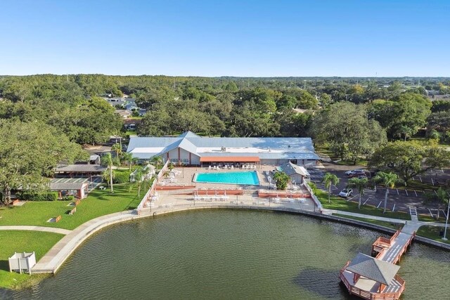 8030 San Bernardino Dr, Port Richey, FL 34668 - aerial view of a nearby body of water