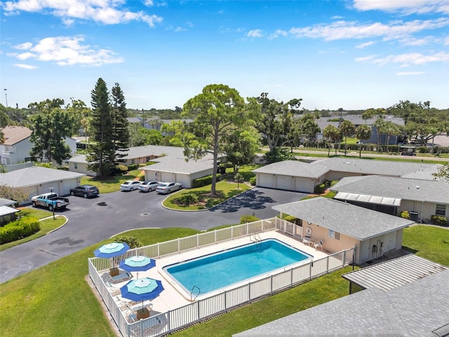 2182 Corinne Ct S Unit C, Saint Petersburg, FL 33712 - view of swimming pool featuring a residential view