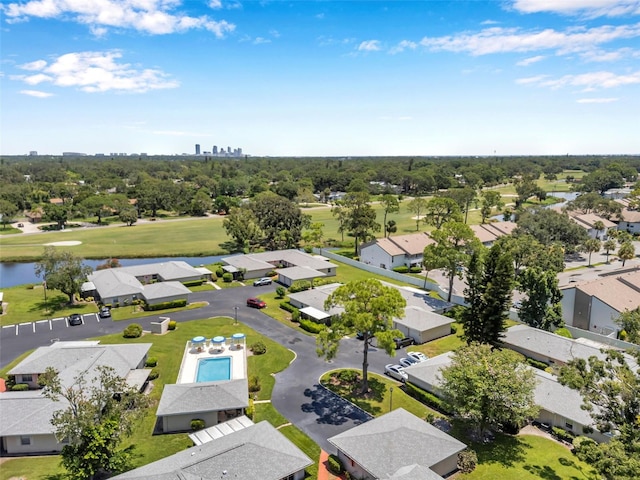 2182 Corinne Ct S Unit C, Saint Petersburg, FL 33712 - aerial view of residential area featuring a nearby body of water